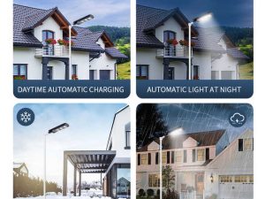 저렴한 도매 통합형 정원 가로등 태양광 가로등 30W, 50W, 100W, 150W, 200W, 300W LED 가로등