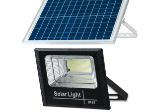 구글 상업용 태양광 투광등 LED 이동형 방수 LED 투광등 맞춤 로고 부착 60W 태양광 투광등